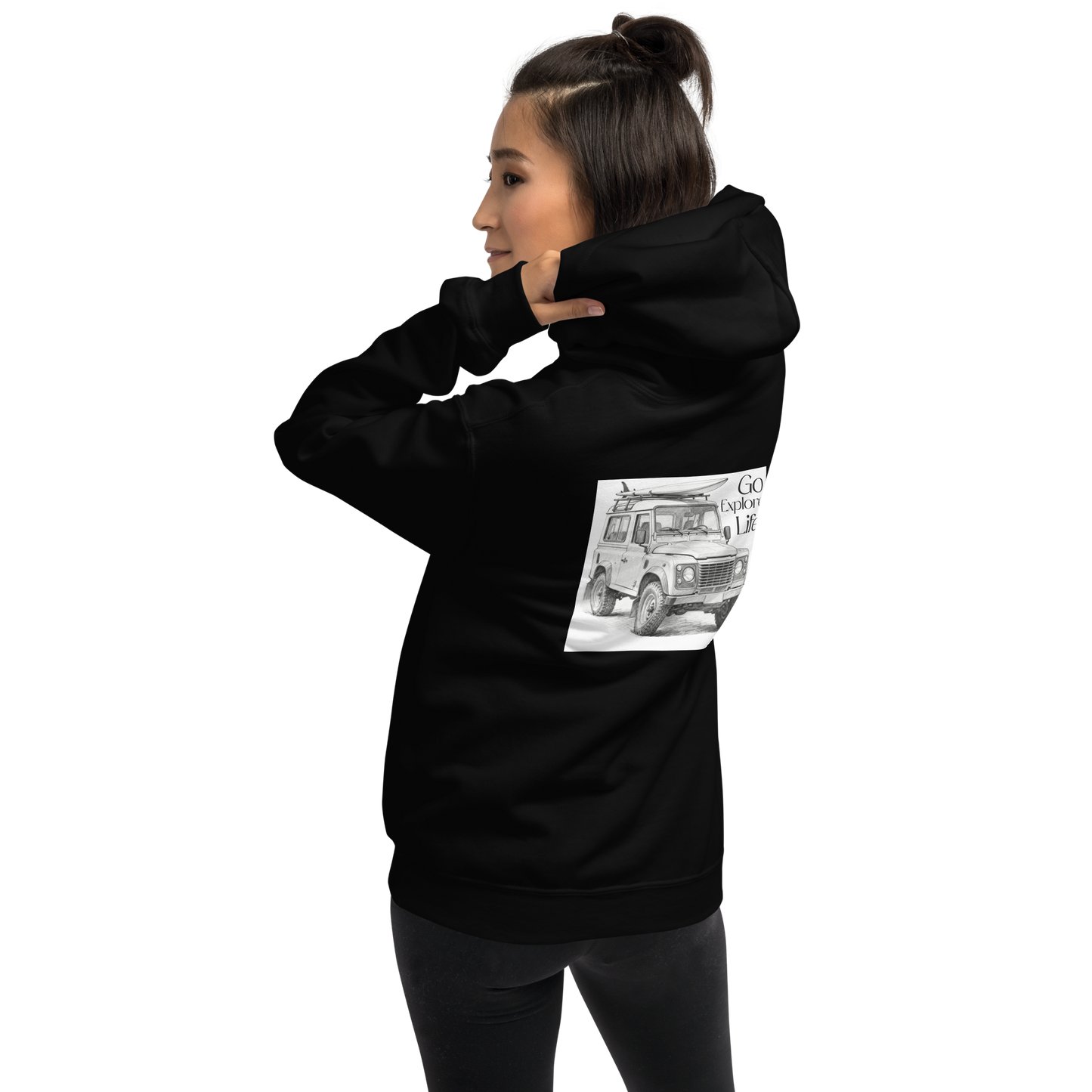 Classic Hoodie Go explore Jeep