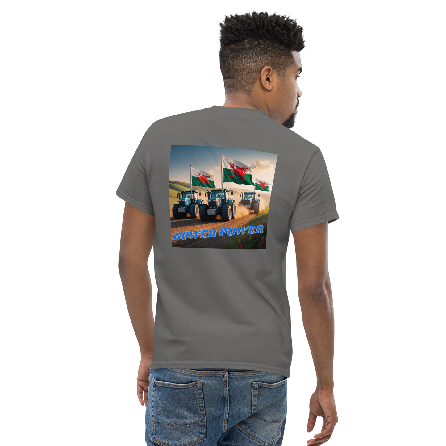 Short sleeve t-shirt Gower Power Blue