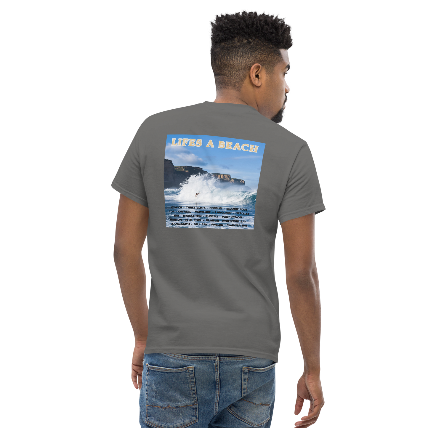 Short Sheeve T Shirt Lifes A Beach