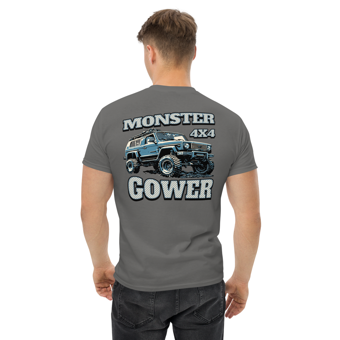 Short Sleeve T Shirt Monster 4x4