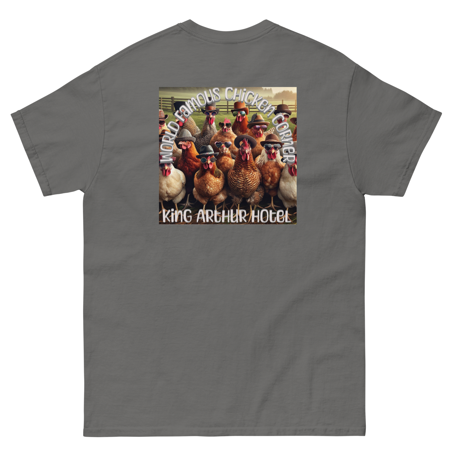 Short Sleeve T Shirt Famous Chicken Corner