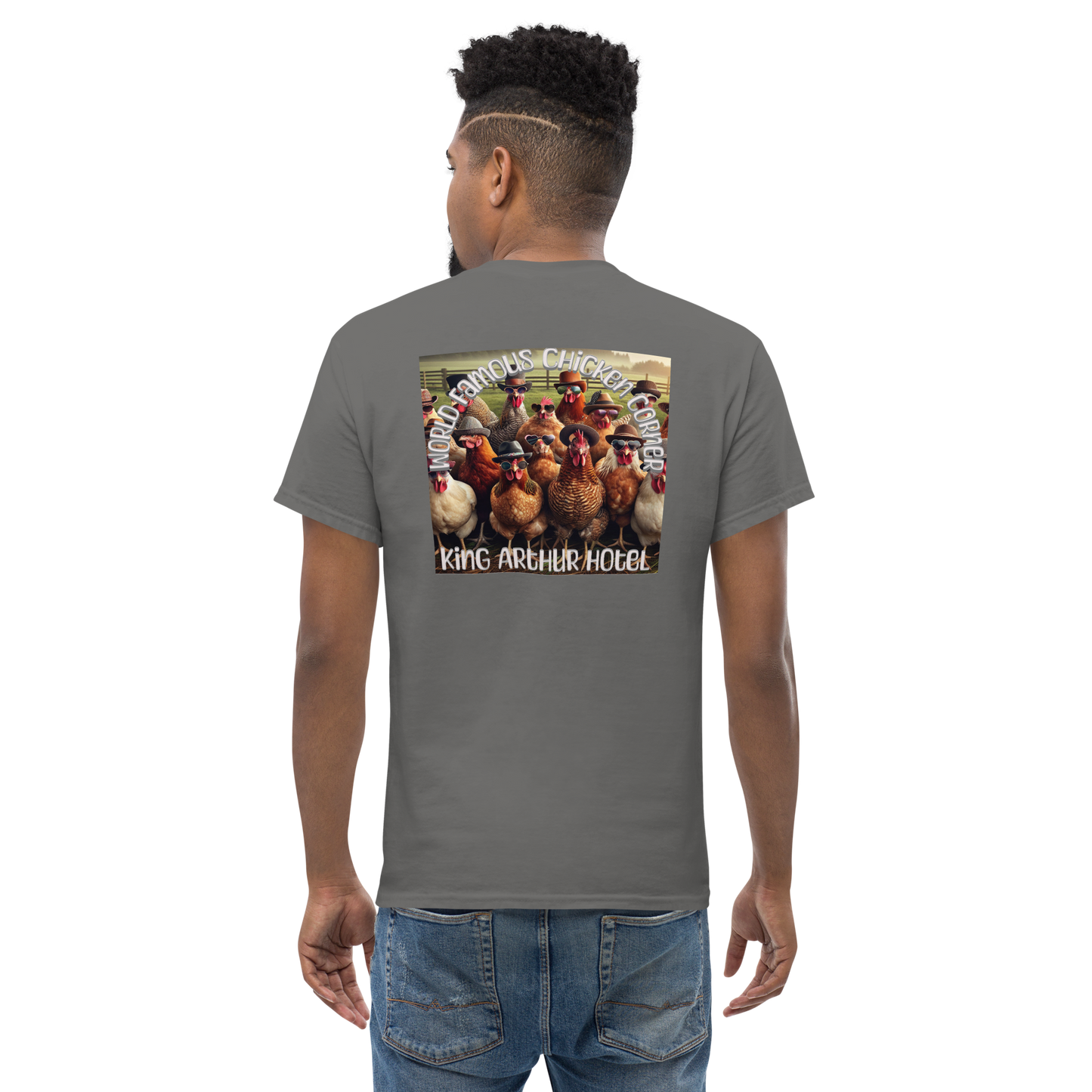 Short Sleeve T Shirt Famous Chicken Corner