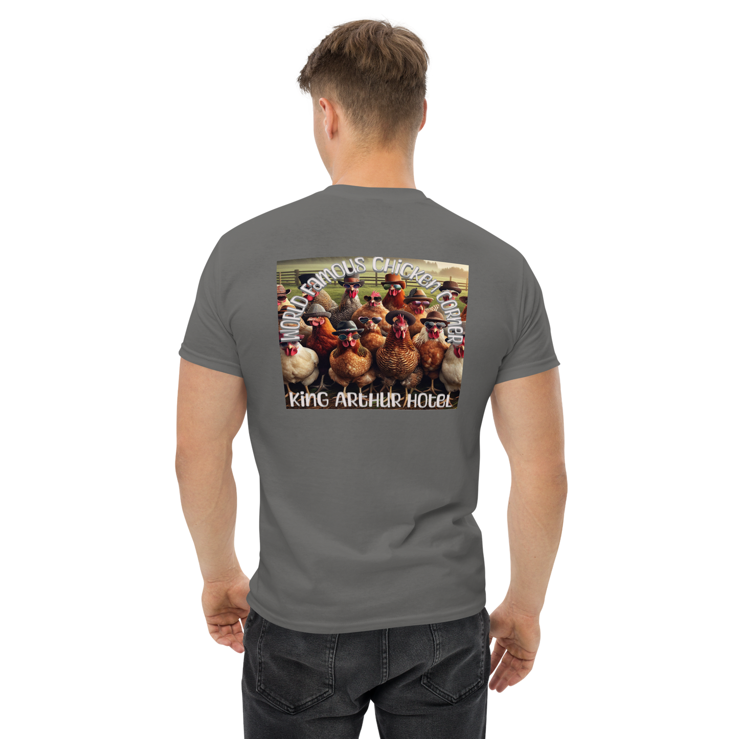 Short Sleeve T Shirt Famous Chicken Corner