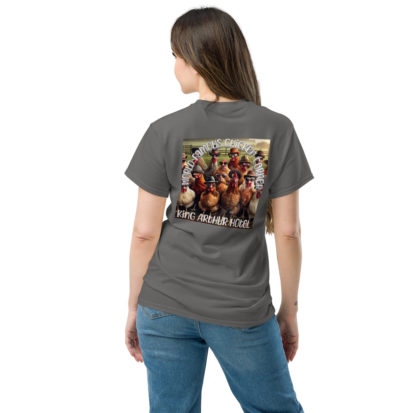 Short Sleeve T Shirt Famous Chicken Corner