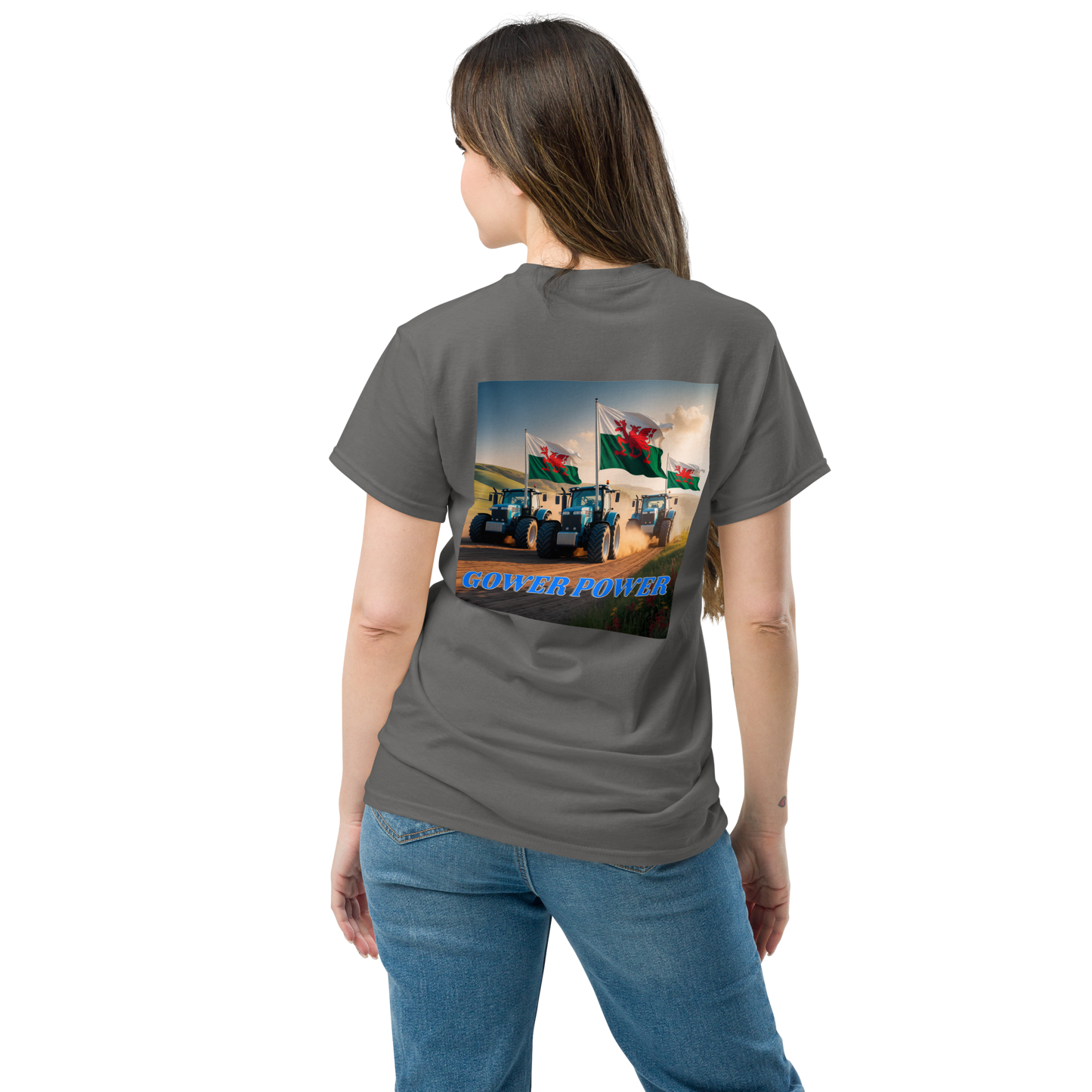 Short sleeve t-shirt Gower Power Blue