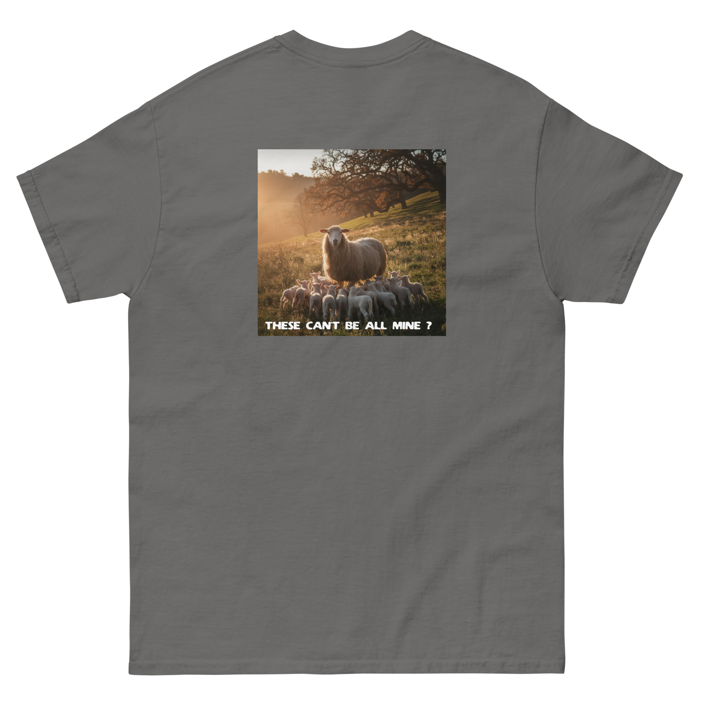 Short Sleeve T Shirt Sheep & Lamb Design