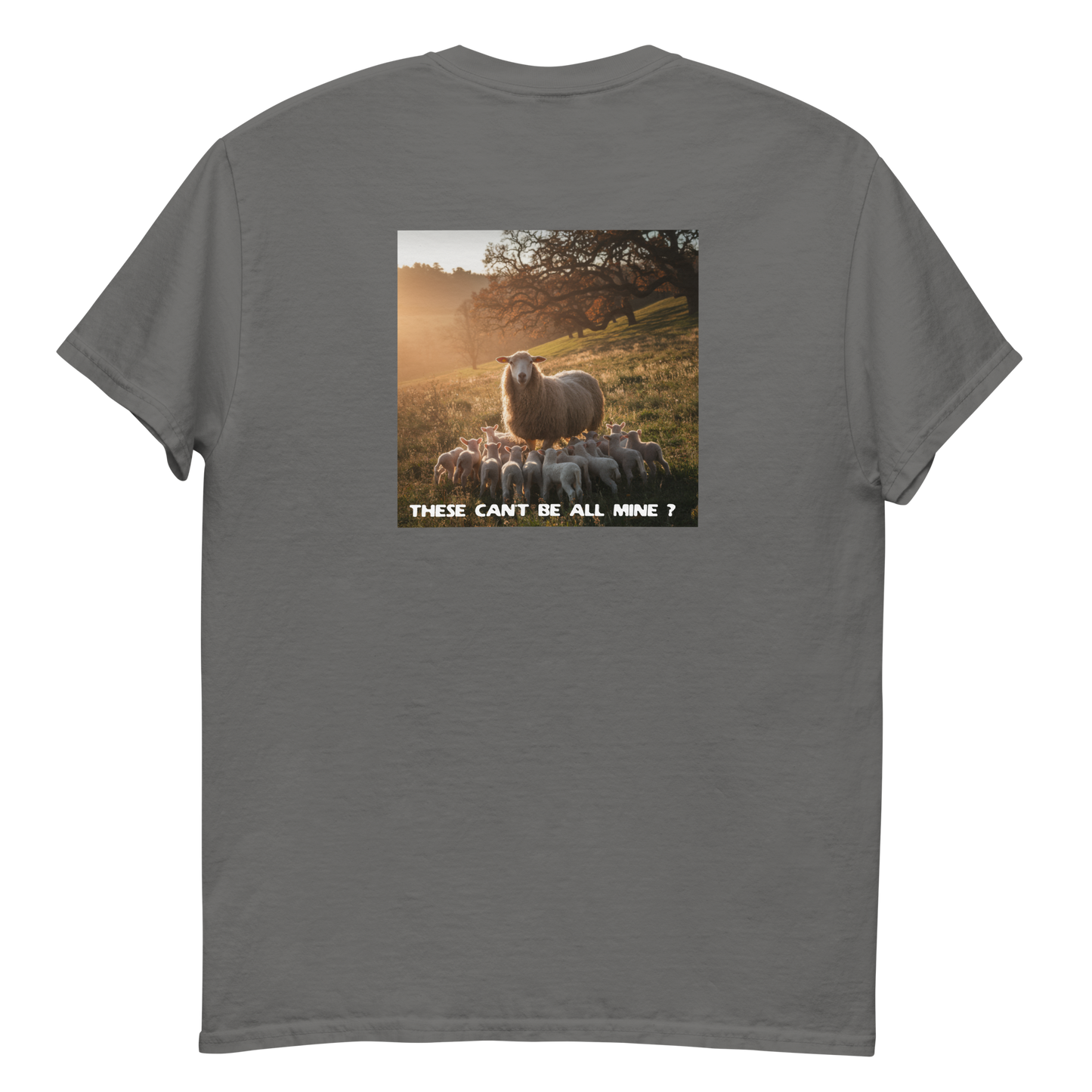 Short Sleeve T Shirt Sheep & Lamb Design