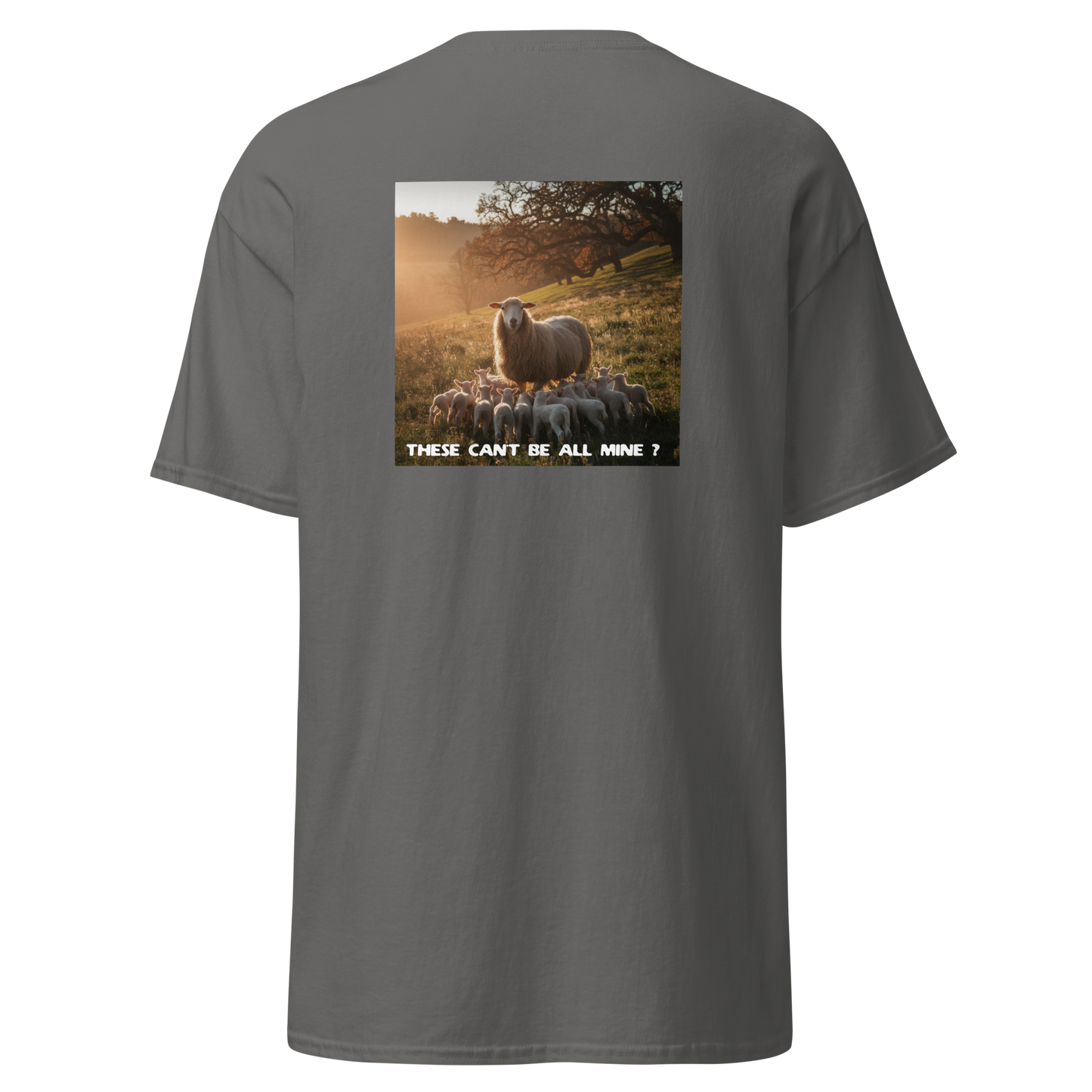 Short Sleeve T Shirt Sheep & Lamb Design