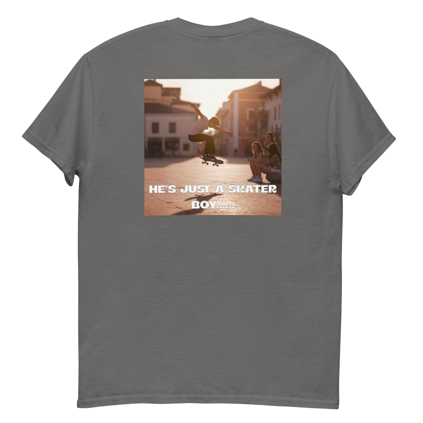 Short Sleeve T Shirt Skater Boy