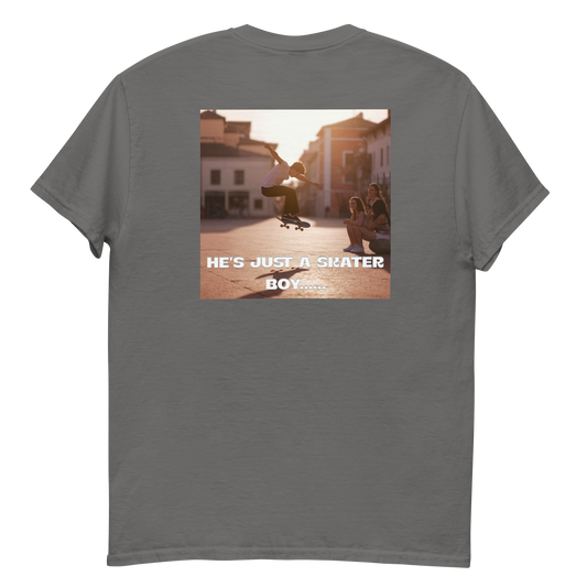 Short Sleeve T Shirt Skater Boy