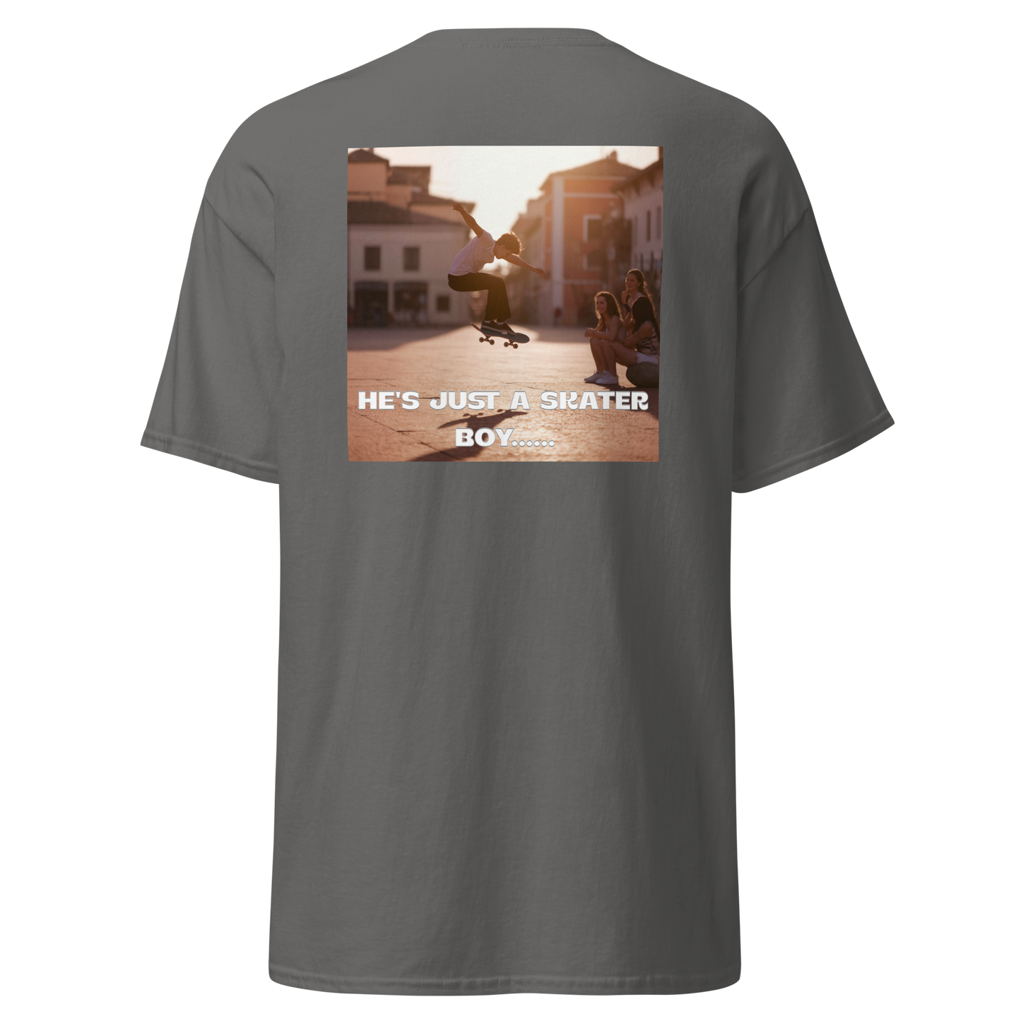 Short Sleeve T Shirt Skater Boy