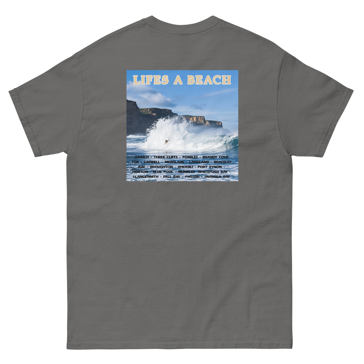 Short Sheeve T Shirt Lifes A Beach