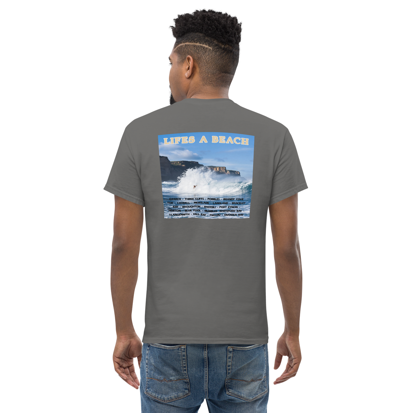 Short Sheeve T Shirt Lifes A Beach