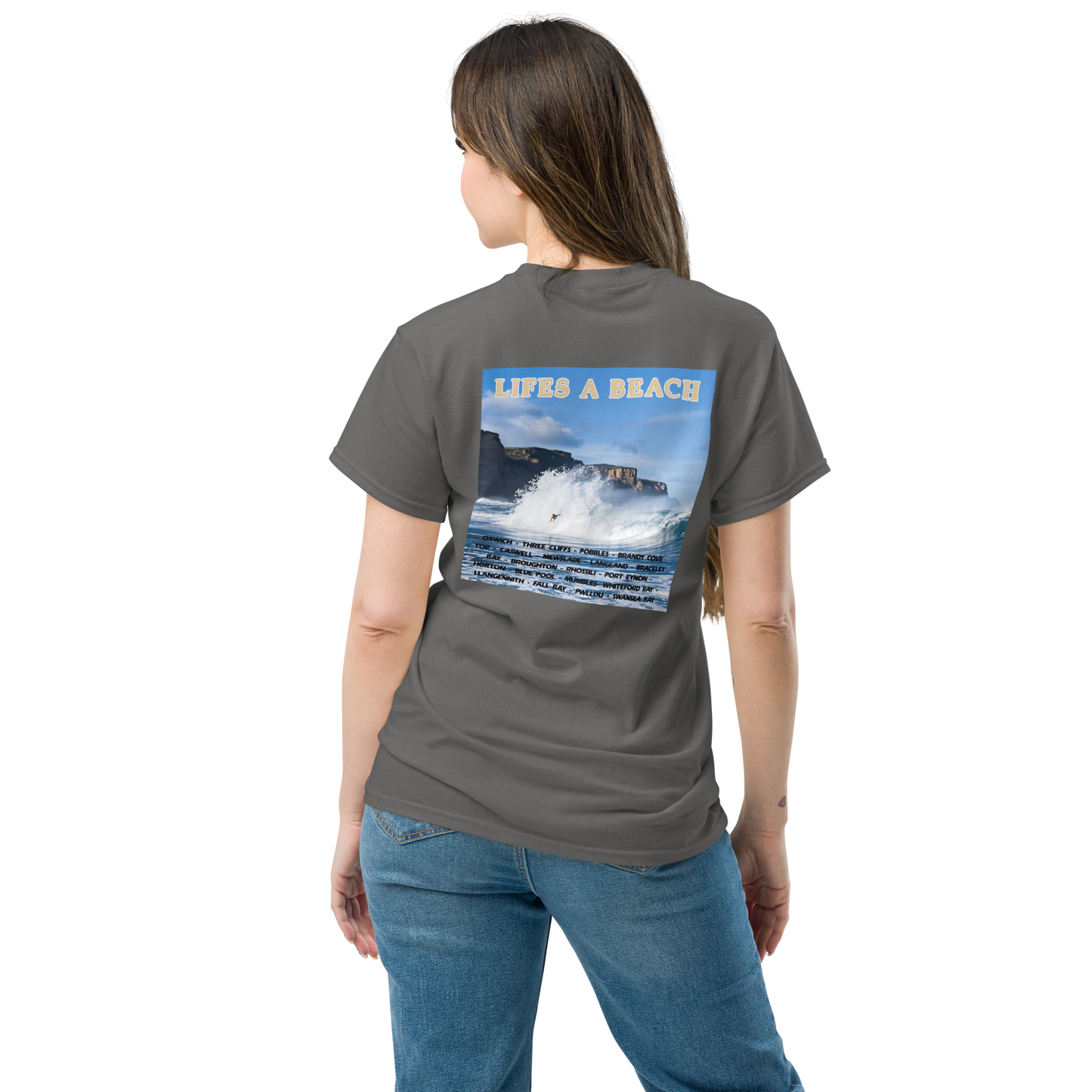 Short Sheeve T Shirt Lifes A Beach