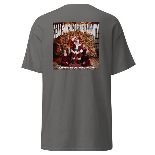 Short Sleeve T Shirt Naughty Santa