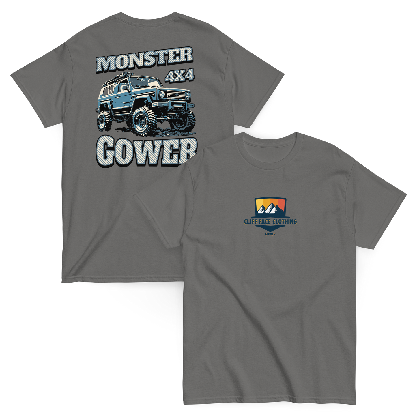 Short Sleeve T Shirt Monster 4x4