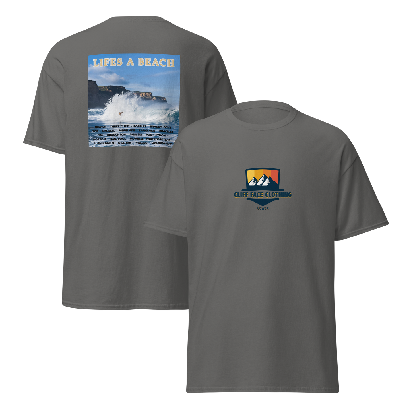 Short Sheeve T Shirt Lifes A Beach